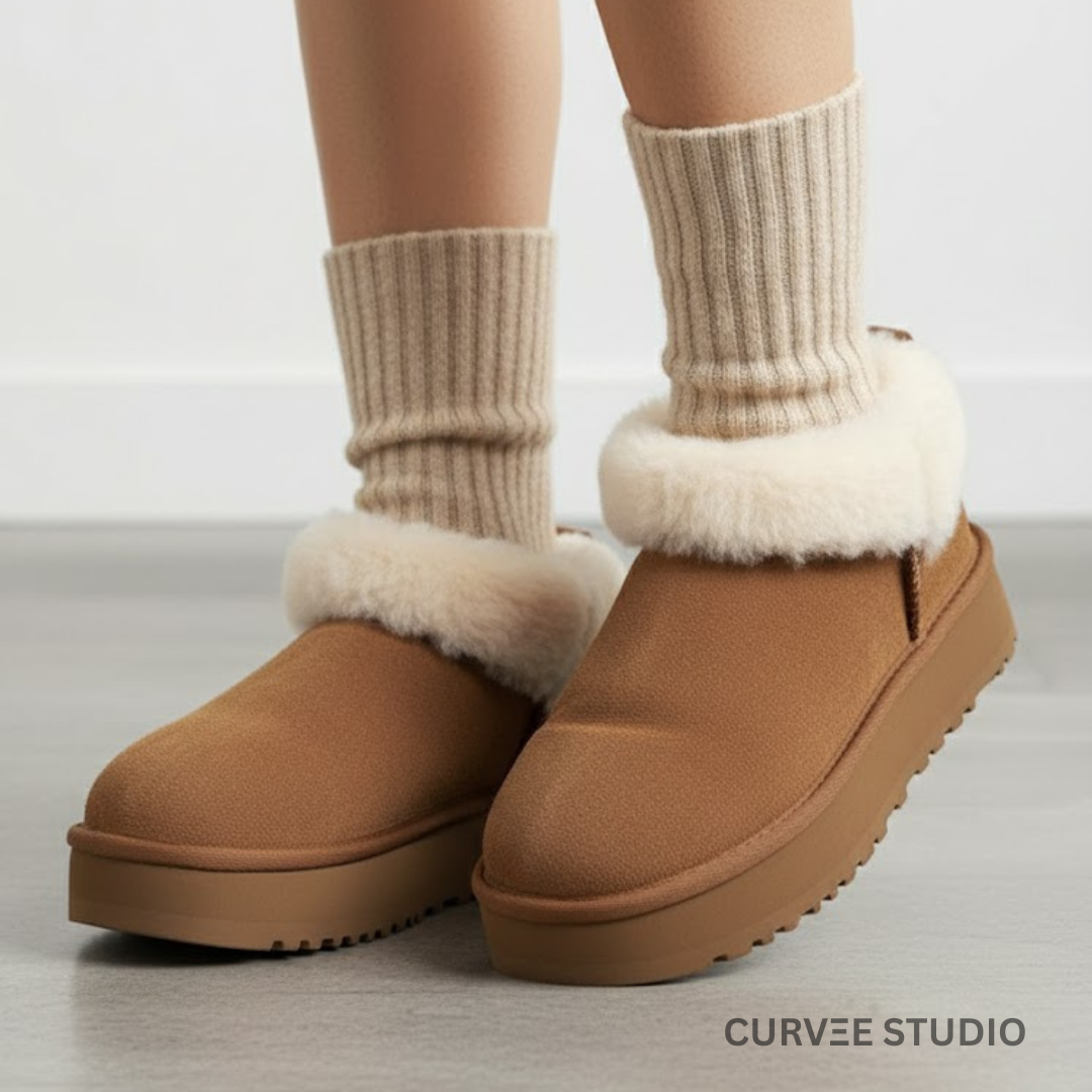 Premium Wool Blend Winter Socks — All-Day Warmth Without the Sweat