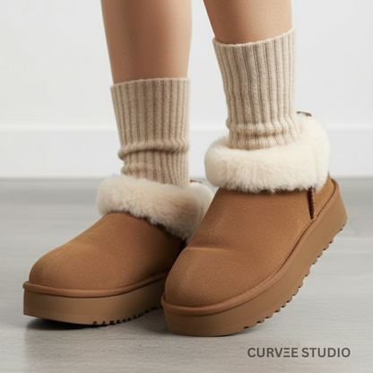 Premium Wool Blend Winter Socks — All-Day Warmth Without the Sweat